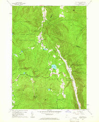 Pico Peak Vermont Historical topographic map, 1:24000 scale, 7.5 X 7.5 Minute, Year 1961