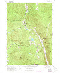 Pico Peak Vermont Historical topographic map, 1:24000 scale, 7.5 X 7.5 Minute, Year 1961