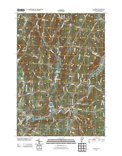 Plainfield Vermont Historical topographic map, 1:24000 scale, 7.5 X 7.5 Minute, Year 2012