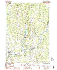 Plainfield Vermont Historical topographic map, 1:24000 scale, 7.5 X 7.5 Minute, Year 1986