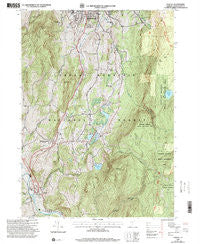 Pownal Vermont Historical topographic map, 1:24000 scale, 7.5 X 7.5 Minute, Year 1997