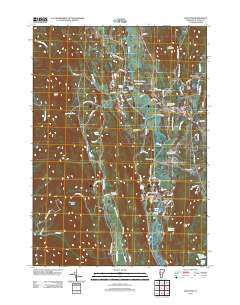 Proctor Vermont Historical topographic map, 1:24000 scale, 7.5 X 7.5 Minute, Year 2012