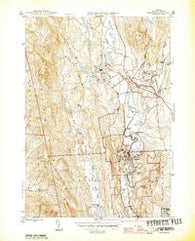 Proctor Vermont Historical topographic map, 1:31680 scale, 7.5 X 7.5 Minute, Year 1946