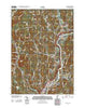 Putney Vermont Historical topographic map, 1:24000 scale, 7.5 X 7.5 Minute, Year 2012