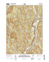 Putney Vermont Current topographic map, 1:24000 scale, 7.5 X 7.5 Minute, Year 2015