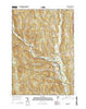 Randolph Vermont Current topographic map, 1:24000 scale, 7.5 X 7.5 Minute, Year 2015