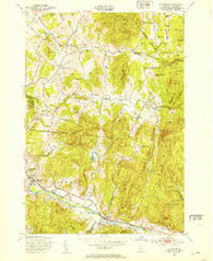 Richmond Vermont Historical topographic map, 1:24000 scale, 7.5 X 7.5 Minute, Year 1948