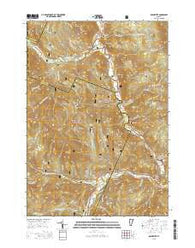 Rochester Vermont Current topographic map, 1:24000 scale, 7.5 X 7.5 Minute, Year 2015