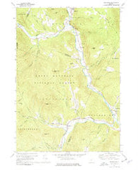 Rochester Vermont Historical topographic map, 1:24000 scale, 7.5 X 7.5 Minute, Year 1970