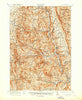 Rochester Vermont Historical topographic map, 1:62500 scale, 15 X 15 Minute, Year 1917