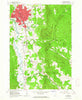 Rutland Vermont Historical topographic map, 1:24000 scale, 7.5 X 7.5 Minute, Year 1961
