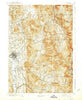 Rutland Vermont Historical topographic map, 1:62500 scale, 15 X 15 Minute, Year 1893