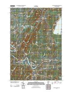 Sheldon Springs Vermont Historical topographic map, 1:24000 scale, 7.5 X 7.5 Minute, Year 2012