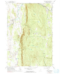 South Mountain Vermont Historical topographic map, 1:24000 scale, 7.5 X 7.5 Minute, Year 1963