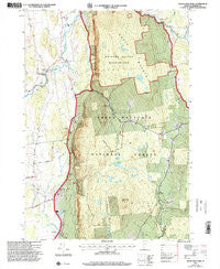 South Mountain Vermont Historical topographic map, 1:24000 scale, 7.5 X 7.5 Minute, Year 1997