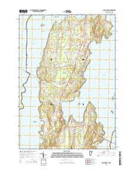 South Hero Vermont Current topographic map, 1:24000 scale, 7.5 X 7.5 Minute, Year 2015