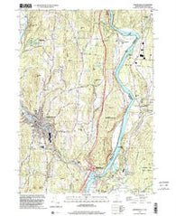 Springfield Vermont Historical topographic map, 1:24000 scale, 7.5 X 7.5 Minute, Year 1998