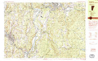 Springfield New Hampshire Historical topographic map, 1:25000 scale, 7.5 X 15 Minute, Year 1984