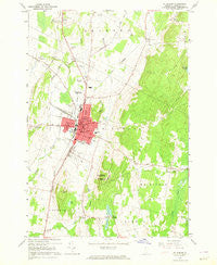 St. Albans Vermont Historical topographic map, 1:24000 scale, 7.5 X 7.5 Minute, Year 1964