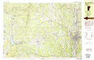 St. Johnsbury Vermont Historical topographic map, 1:25000 scale, 7.5 X 15 Minute, Year 1983