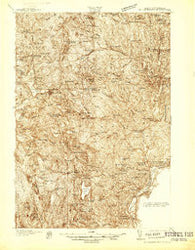 St. Johnsbury Vermont Historical topographic map, 1:48000 scale, 15 X 15 Minute, Year 1938