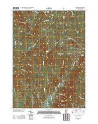 Stamford Vermont Historical topographic map, 1:24000 scale, 7.5 X 7.5 Minute, Year 2012