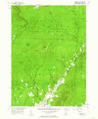 Stamford Vermont Historical topographic map, 1:24000 scale, 7.5 X 7.5 Minute, Year 1954