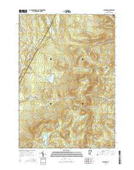 Stannard Vermont Current topographic map, 1:24000 scale, 7.5 X 7.5 Minute, Year 2015
