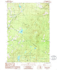 Stannard Vermont Historical topographic map, 1:24000 scale, 7.5 X 7.5 Minute, Year 1986
