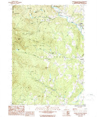 Sterling Mountain Vermont Historical topographic map, 1:24000 scale, 7.5 X 7.5 Minute, Year 1986