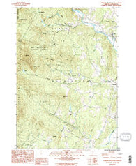 Sterling Mountain Vermont Historical topographic map, 1:24000 scale, 7.5 X 7.5 Minute, Year 1986