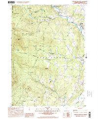 Sterling Mountain Vermont Historical topographic map, 1:24000 scale, 7.5 X 7.5 Minute, Year 1998
