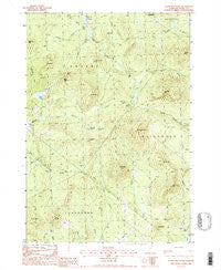 Stone Mountain Vermont Historical topographic map, 1:24000 scale, 7.5 X 7.5 Minute, Year 1988