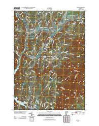 Stowe Vermont Historical topographic map, 1:24000 scale, 7.5 X 7.5 Minute, Year 2012