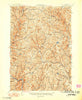 Strafford Vermont Historical topographic map, 1:62500 scale, 15 X 15 Minute, Year 1944
