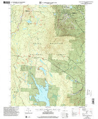 Stratton Mountain Vermont Historical topographic map, 1:24000 scale, 7.5 X 7.5 Minute, Year 1997