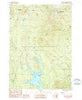 Stratton Mtn Vermont Historical topographic map, 1:24000 scale, 7.5 X 7.5 Minute, Year 1986