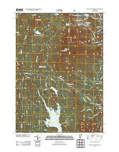 Stratton Mountain Vermont Historical topographic map, 1:24000 scale, 7.5 X 7.5 Minute, Year 2012