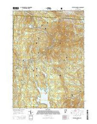 Stratton Mountain Vermont Current topographic map, 1:24000 scale, 7.5 X 7.5 Minute, Year 2015