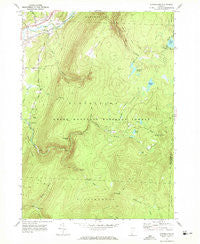 Sunderland Vermont Historical topographic map, 1:24000 scale, 7.5 X 7.5 Minute, Year 1968