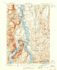 Ticonderoga New York Historical topographic map, 1:62500 scale, 15 X 15 Minute, Year 1894