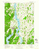 Ticonderoga New York Historical topographic map, 1:62500 scale, 15 X 15 Minute, Year 1950
