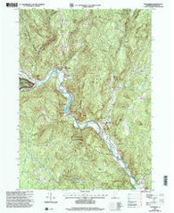 Townshend Vermont Historical topographic map, 1:24000 scale, 7.5 X 7.5 Minute, Year 1997