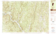Townshend Vermont Historical topographic map, 1:25000 scale, 7.5 X 15 Minute, Year 1984