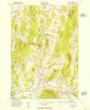 Underhill Vermont Historical topographic map, 1:24000 scale, 7.5 X 7.5 Minute, Year 1948