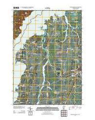 Vergennes West Vermont Historical topographic map, 1:24000 scale, 7.5 X 7.5 Minute, Year 2012