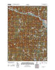 Waterbury Vermont Historical topographic map, 1:24000 scale, 7.5 X 7.5 Minute, Year 2012