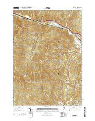 Waterbury Vermont Current topographic map, 1:24000 scale, 7.5 X 7.5 Minute, Year 2015