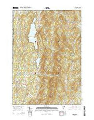 Wells Vermont Current topographic map, 1:24000 scale, 7.5 X 7.5 Minute, Year 2015