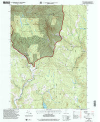 West Dover Vermont Historical topographic map, 1:24000 scale, 7.5 X 7.5 Minute, Year 1997